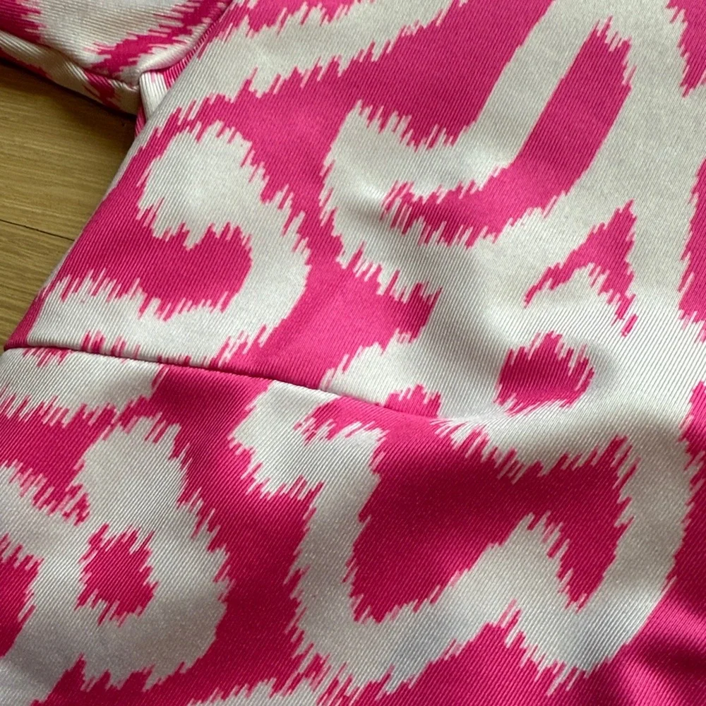 Gretchen Scott Designs Pink and White Tunic Top - Picture 6 of 9